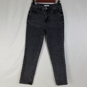 PacSun Jeans Womens W26 x L27.5 High Rise‎ Black Denim Skinny Leg Charcoal Wash